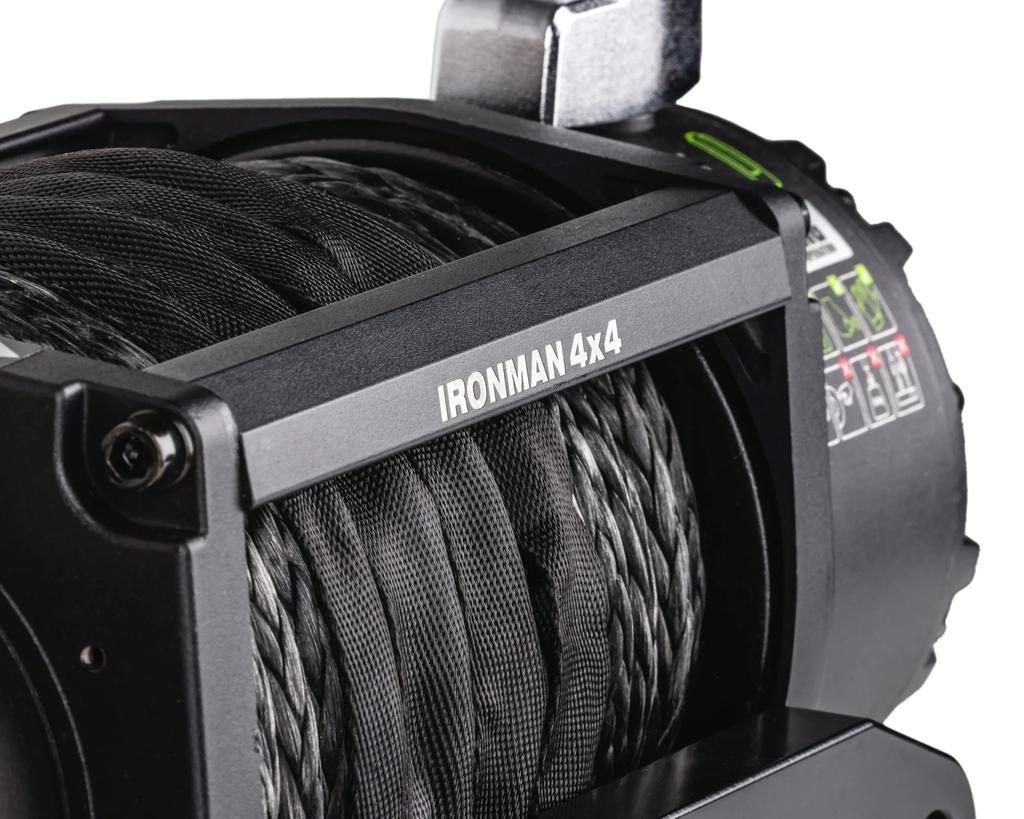WINCHE FRONTIER - DE 12000LB CON PIOLA SINTETICA