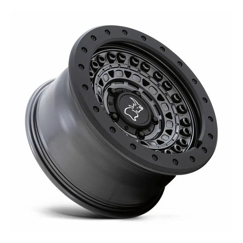 Juego 4 Llantas Black Rhino Barricade 17x8.5 | 6x139.7 | ET -18 | Gun Black / Black Rock