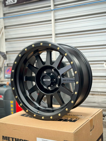 Llanta Method Matte Black 6x139r20 En 10 Off -18
