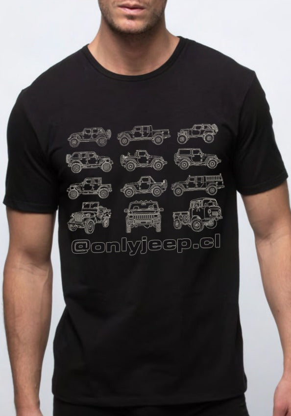 Polera Hombre Jeep modelos