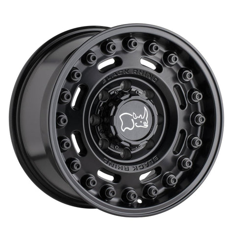 Juego de 4 Llantas Black Rhino Axle 17x9.5 | 6x139.7 | ET -18 | Matte Black