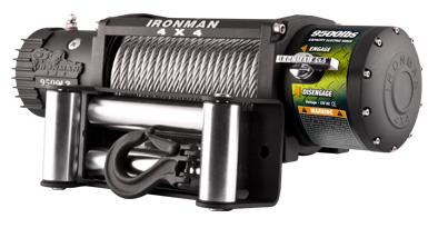 WINCHE ELÉCTRICO 12V - DE 9500LB CON PIOLA DE ACERO