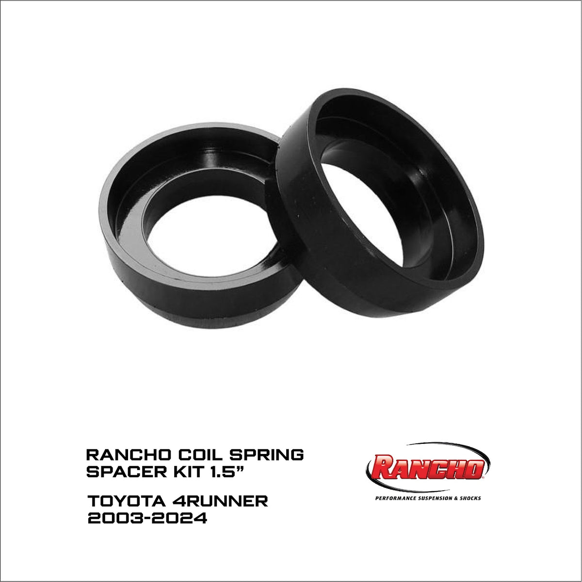 SPACER ESPIRAL TRASERO 1.5" "TOYOTA 4RUNNER 2003+