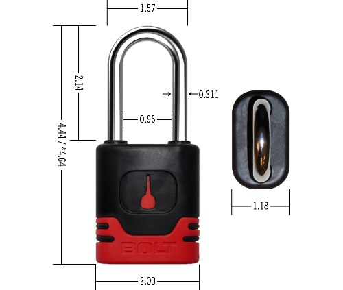 Candado BOLT para Jeep Wrangler JK misma llave