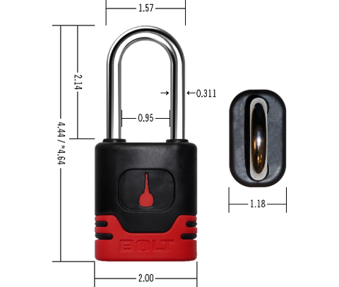 Candado BOLT para Jeep Wrangler JK misma llave