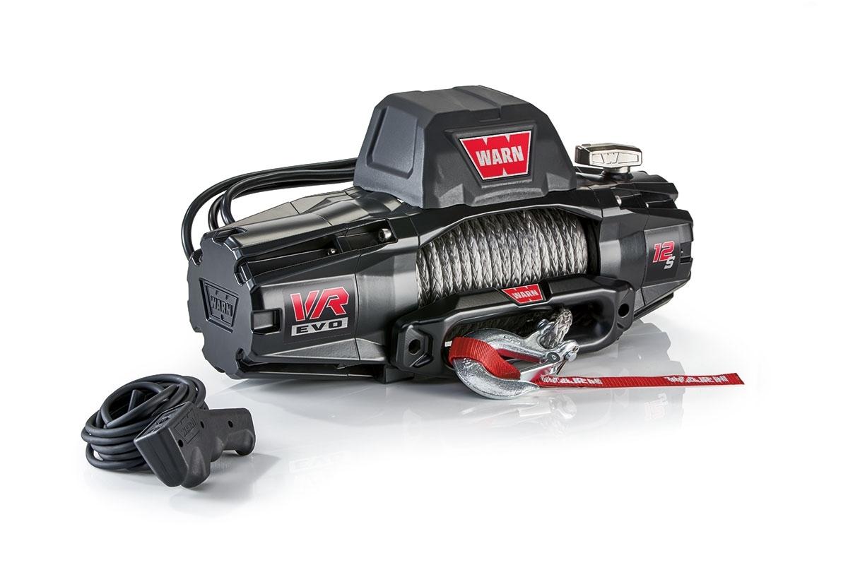 WINCHE WARN modelo VR EVO 12-s, PIOLA DE SINTETICA