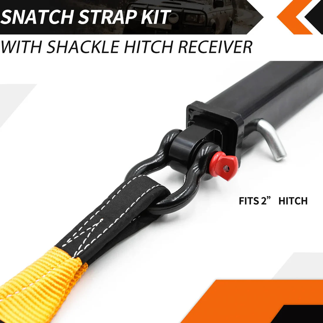 Grillete metálico 4.75ton AllTop con protector