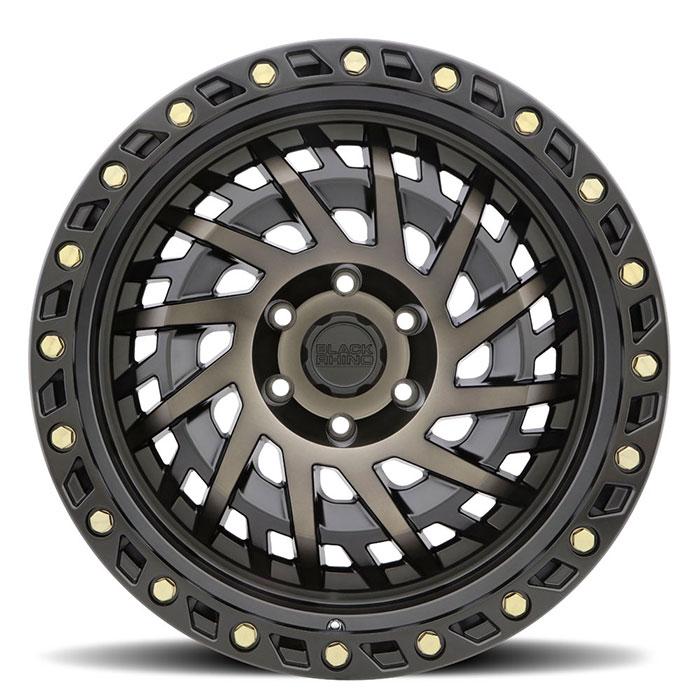 Juego 4 Llantas Black Rhino Shredder 20x9.5 | Apernadura 6x139.7 | Offset -12 | Color Matte Black