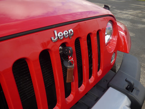 Cerradura del capó Jeep Wrangler JK misma llave