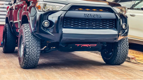 Skidplate Tipo TRD Negro para Toyota 4Runner 2014-2023.