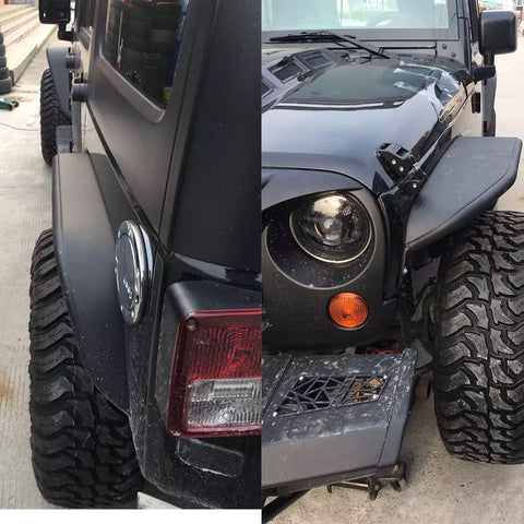 JUEGO FENDER MODELO SPYDER WRANGLER JK 07-18 LANTSUN