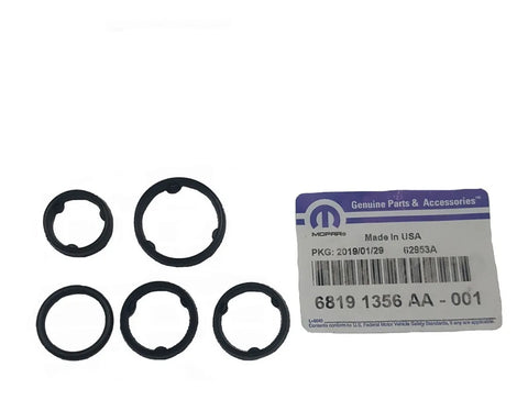 Sellos Enfriador Aceite Jeep Dodge Chrysler 3.6 V6 2014-2020  JK-JL-JT
