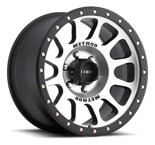 Llanta Method Black Machined Street Lo 6x139r18 En 9 Off -12