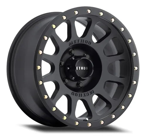 Llanta Method Matte Black 6x139r18 En 9 Off -12