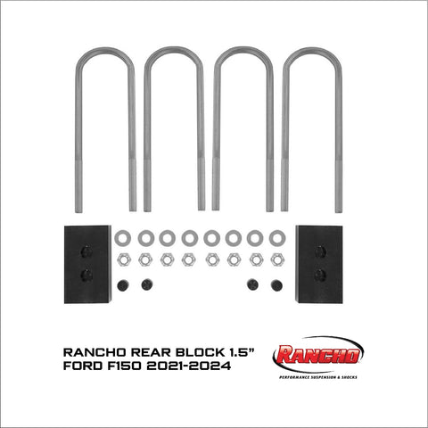 REAR BLOCK KIT 1.5" TRASERO FORD F150 2021+
