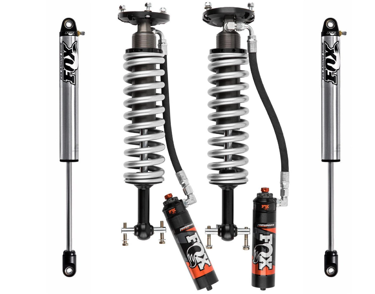 KIT CON LEVANTE Y RESERVORIO EXTERNO "CHEVROLET SILVERADO 2019+  (Fox 2.5 adelante y 2.0 atras)"