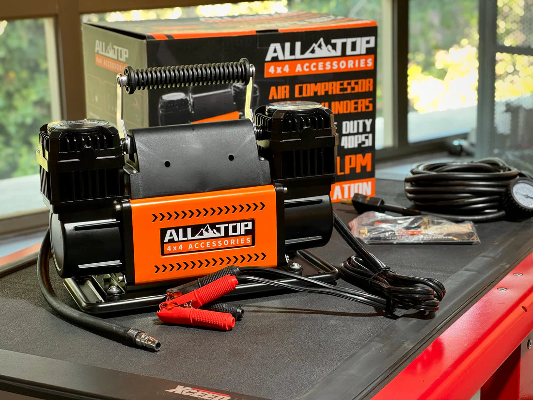 Compresor ALLTOP 12V doble pistón 300L/min