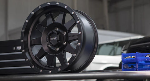 Juego de 4 Llantas Method Matte Black 5x139r15 En 7 Off -6