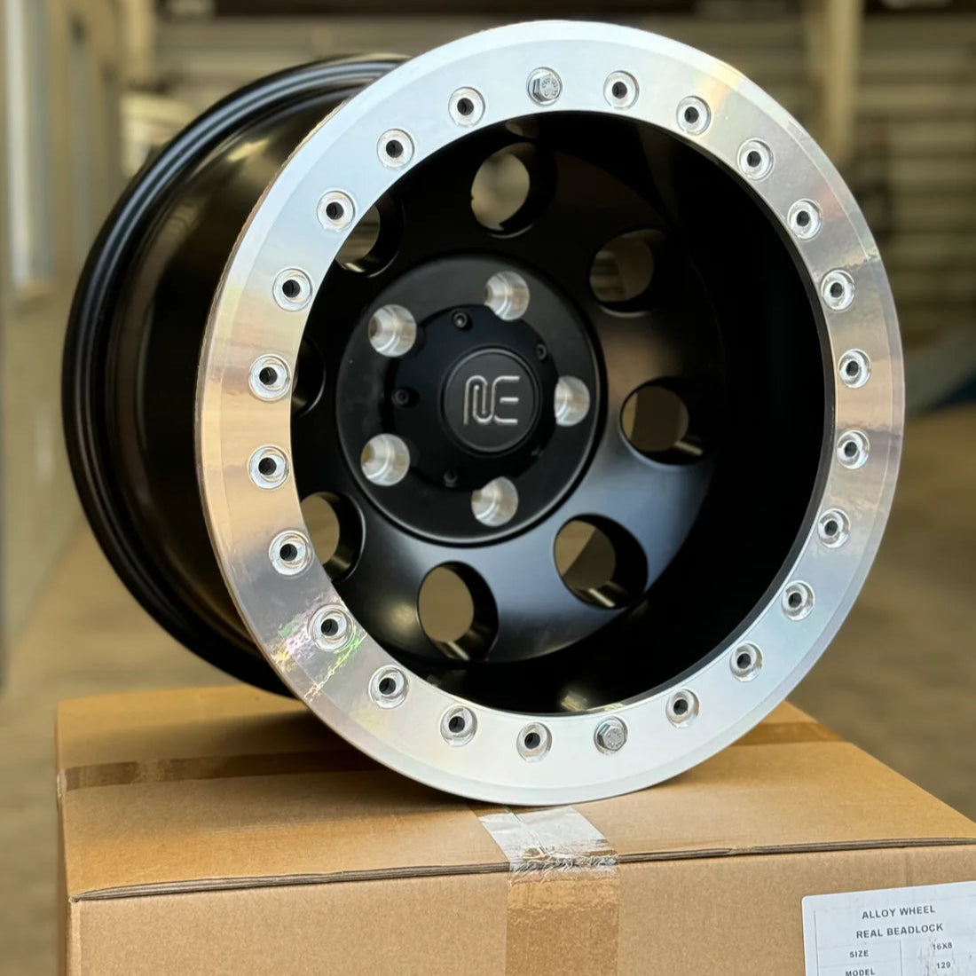 Llanta RMC 803 Beadlock 5x127 Black/Aluminium