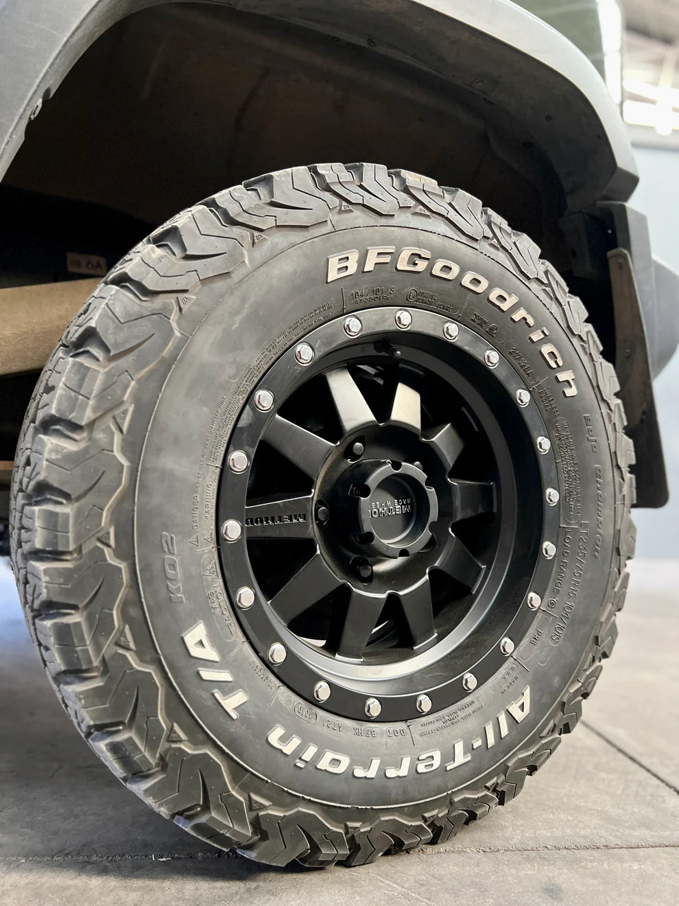 Juego de 4 Llantas Method Matte Black 5x139r15 En 7 Off -6