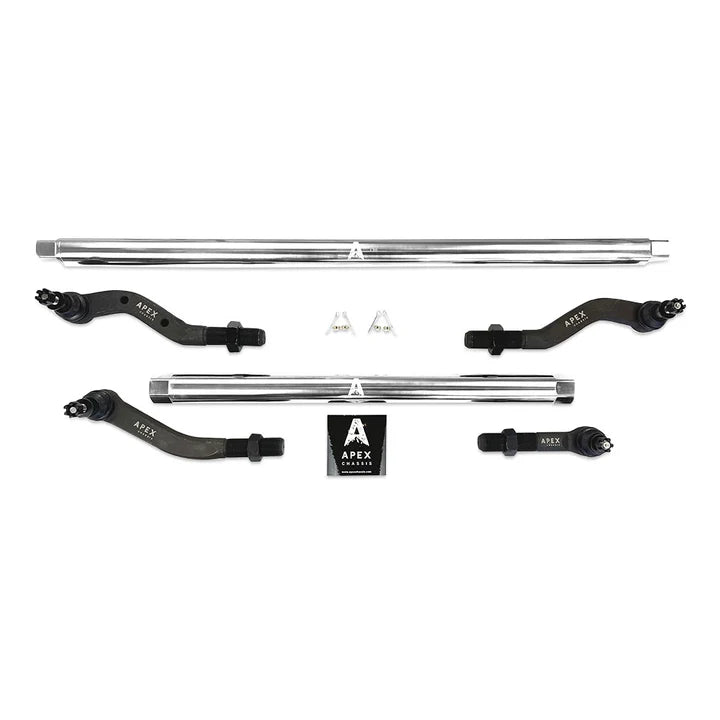 Kit barra de dirección para Jeep Wrangler JL y Gladiator de 2,5 toneladas - Aluminio Pulido