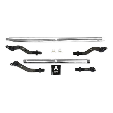 Kit barra de dirección para Jeep Wrangler JL y Gladiator de 2,5 toneladas - Aluminio Pulido