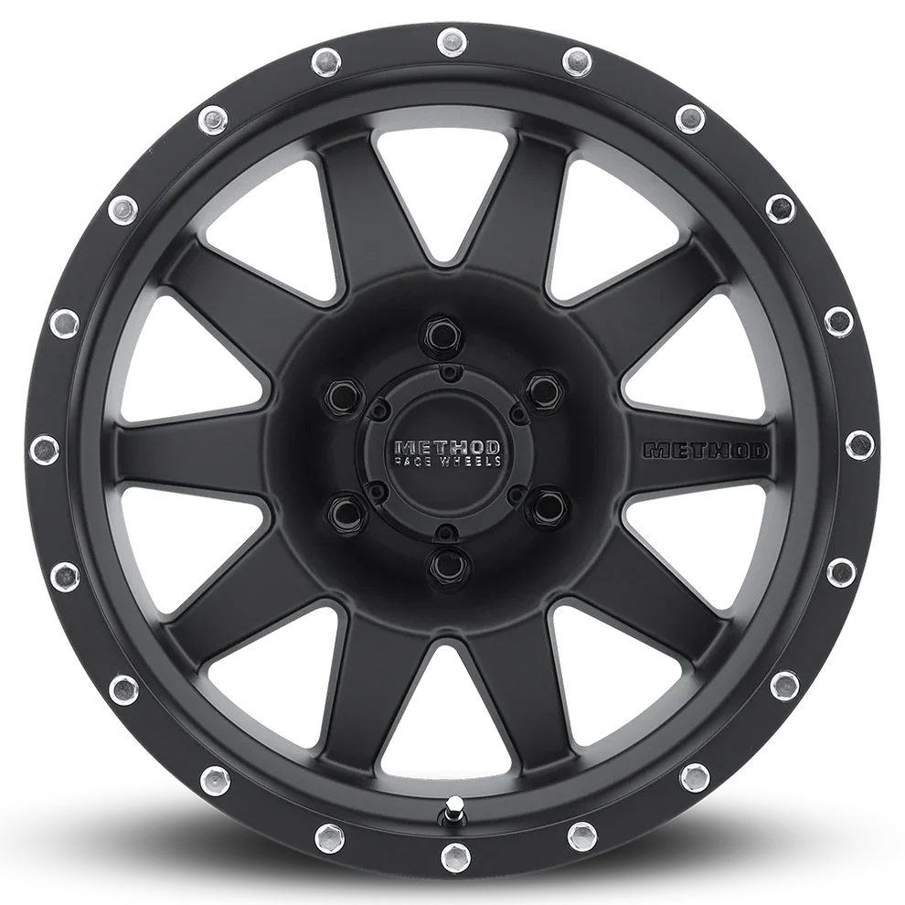 Juego de 4 Llantas Method Matte Black 5x139r15 En 7 Off -6