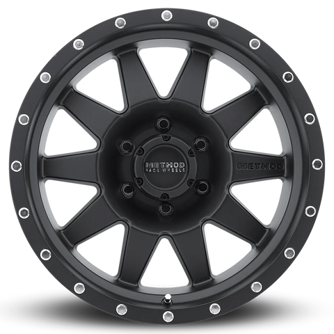 Juego de 4 Llantas Method Matte Black 5x139r15 En 7 Off -6
