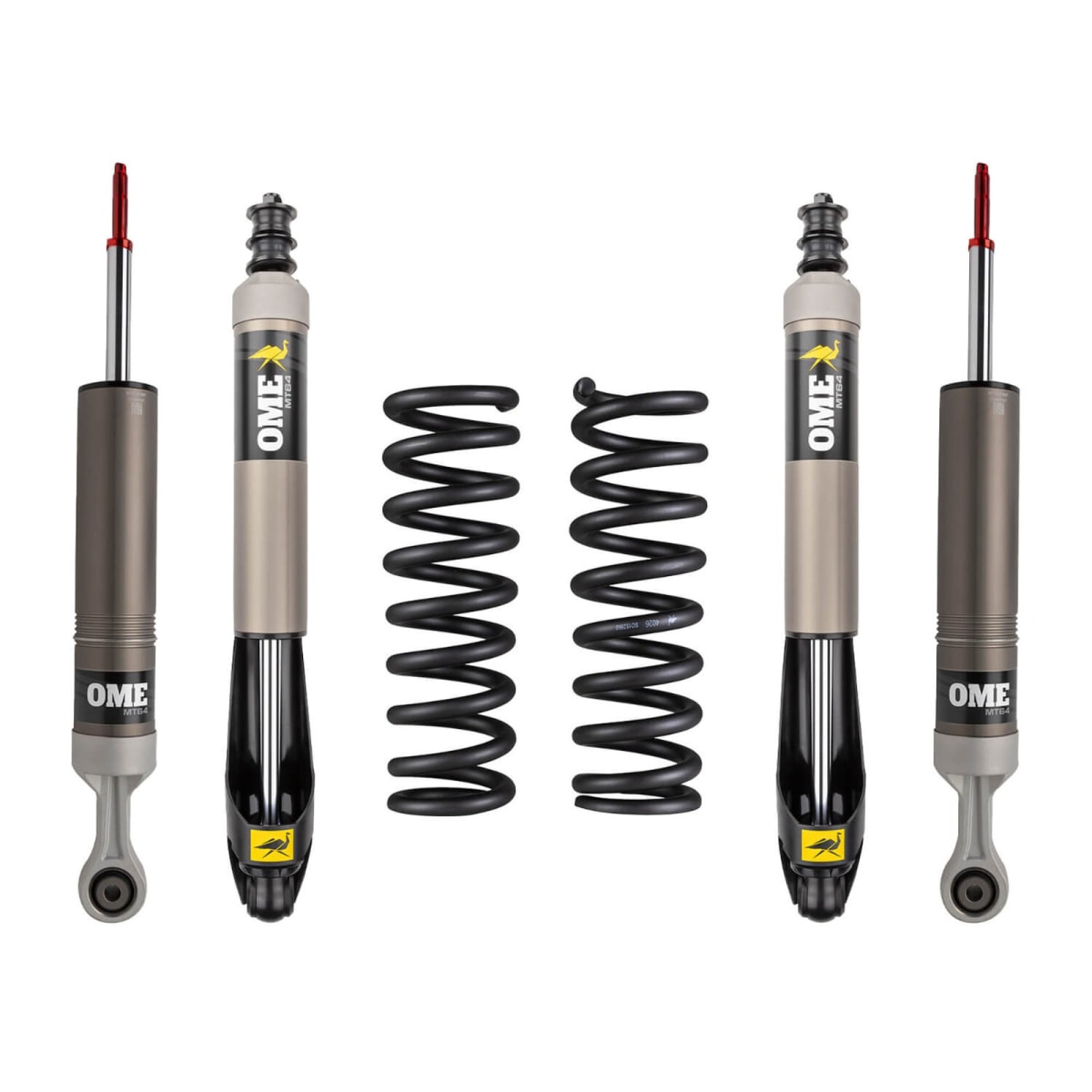 KITS MT64 ( 4 AMORT. + 2 ESPIRALES ) TOYOTA HILUX GR
