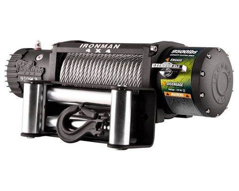 WINCHE ELECTRICO 12V - DE 12000LB CON PIOLA DE ACERO