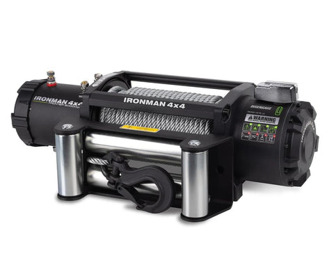 WINCHE FRONTIER - DE 12000LB CON PIOLA DE ACERO