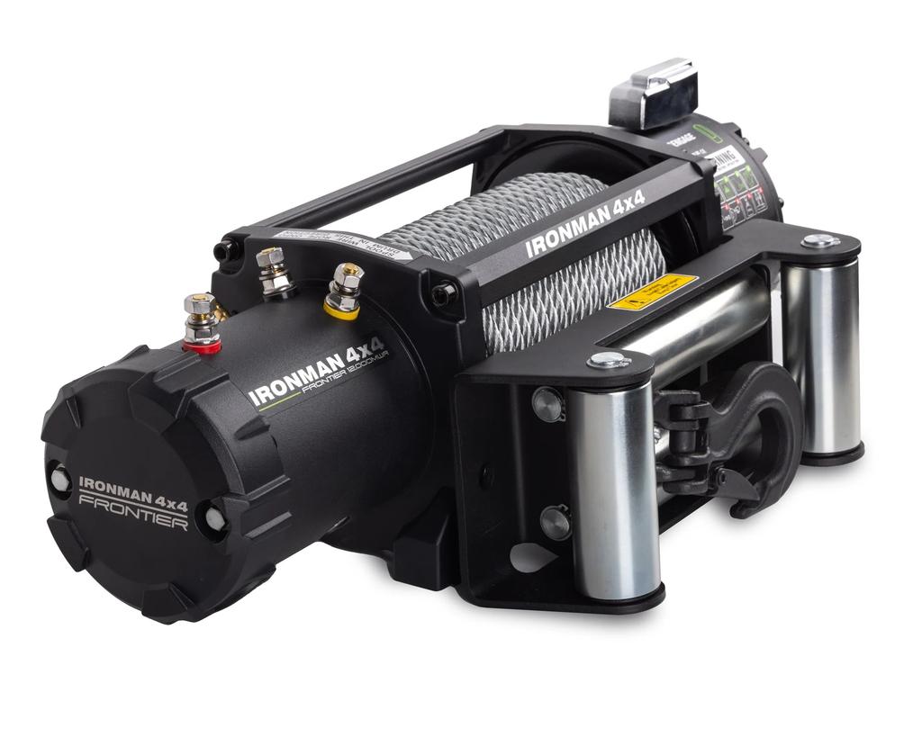 WINCHE FRONTIER - DE 12000LB CON PIOLA DE ACERO