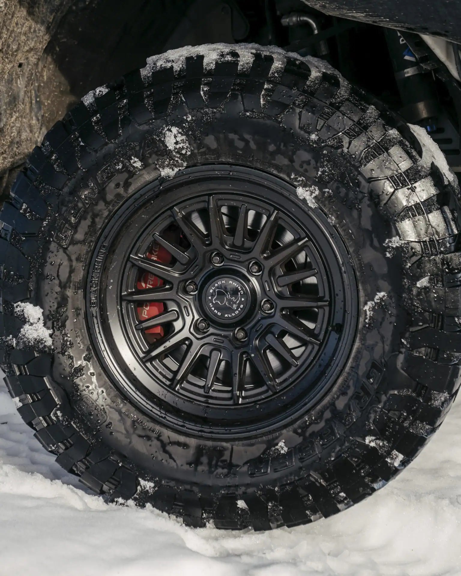 Juego de 4 Llantas Black Rhino Taleo 17x8.5 | 6x139.7 | ET 0 | Matte Black | CB 106.1