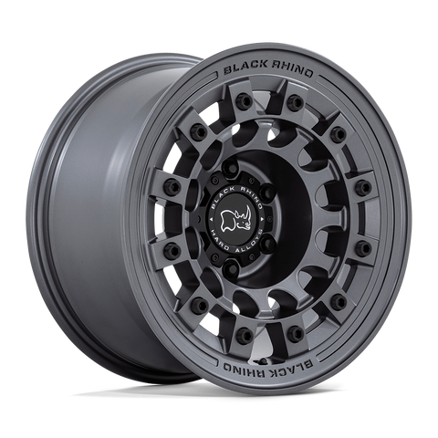 Juego 4 Llantas Black Rhino Fuji 17x9 | 6x139.7 | ET -12 | Gunmetal Mate