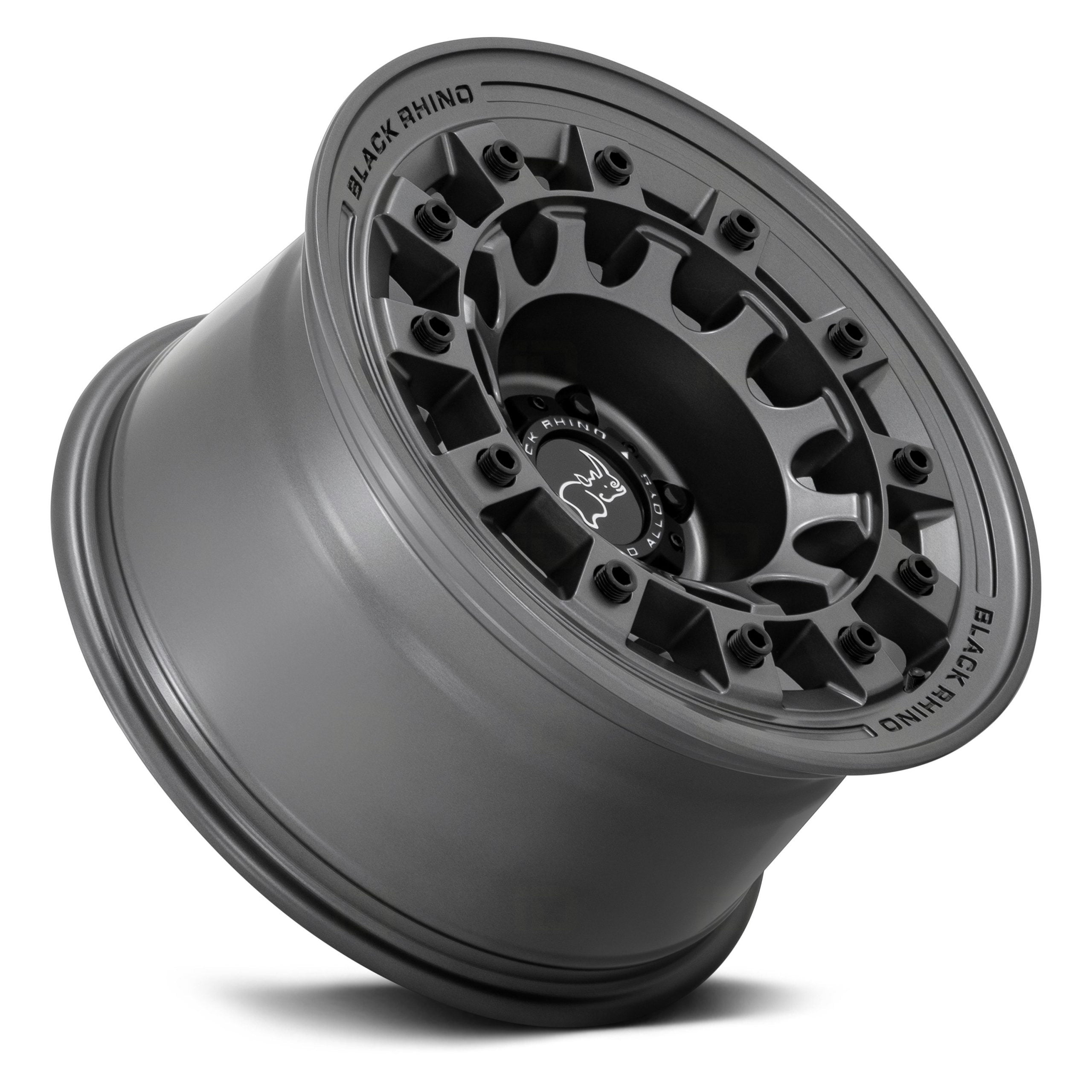 Juego 4 Llantas Black Rhino Fuji 17x9 | 6x139.7 | ET -12 | Gunmetal Mate