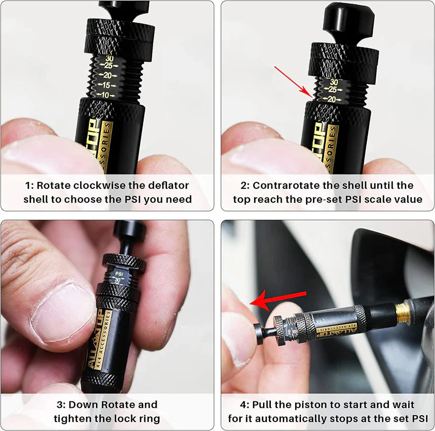 Kit de Desinflado Automático de Neumáticos Alltop USA