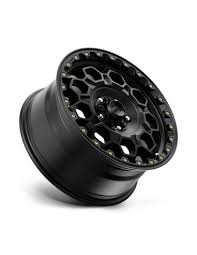 Juego 4 Llantas KMC Trek 17x9 | 6x139.7 | ET -12 | Negro Satinado | CB 106.1