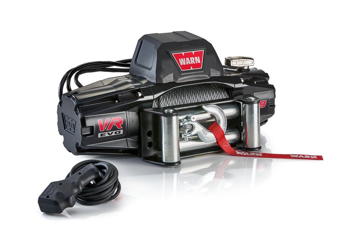 WINCHE WARN modelo VR EVO 8, PIOLA DE ACERO