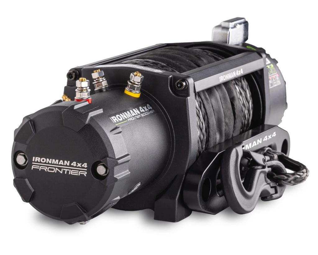 WINCHE FRONTIER - DE 12000LB CON PIOLA SINTETICA