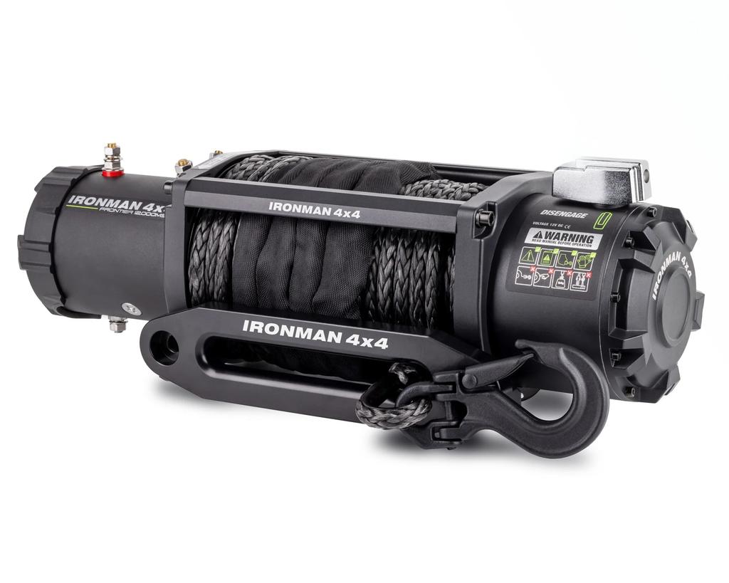 WINCHE FRONTIER - DE 12000LB CON PIOLA SINTETICA