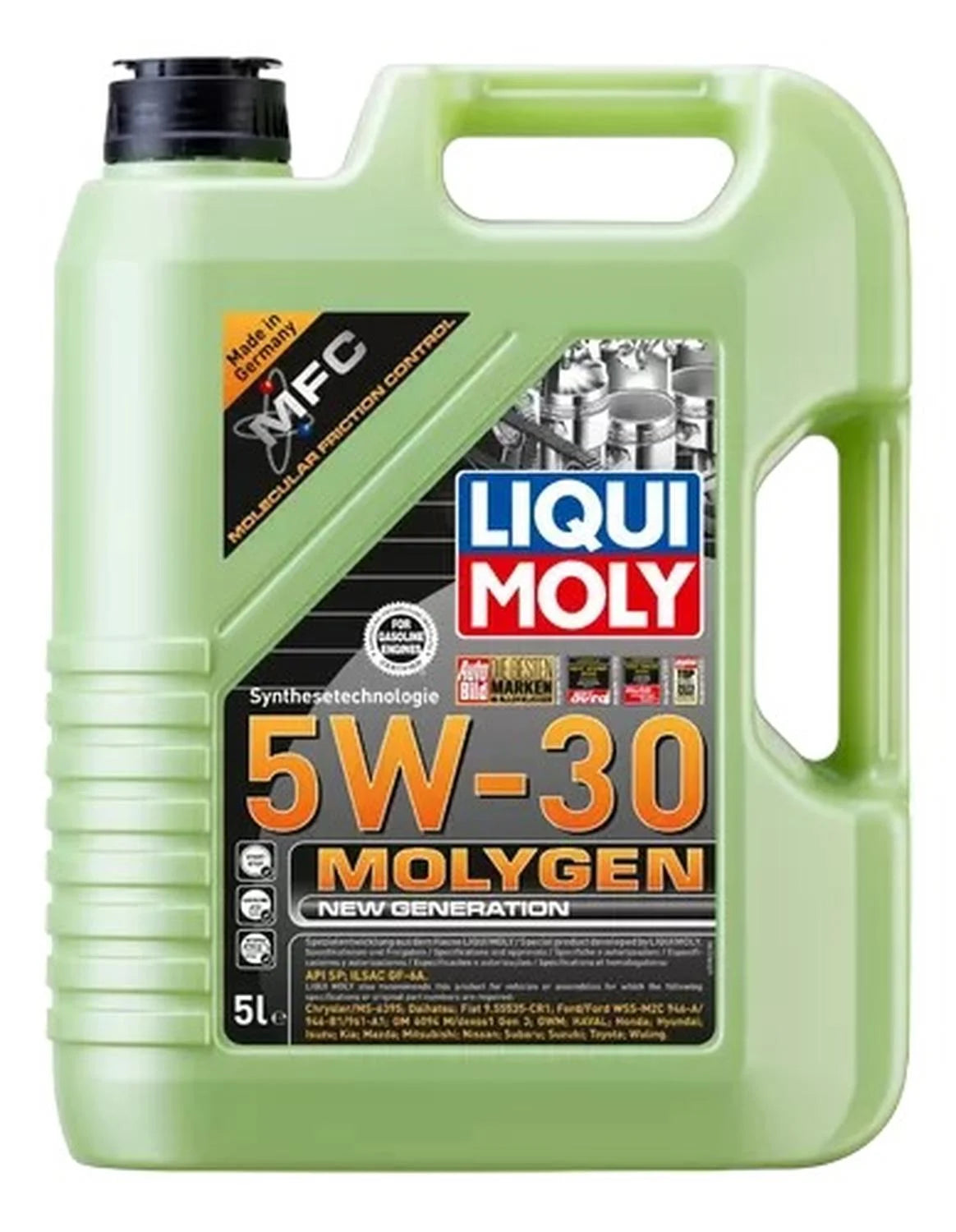 Liqui Moly Molygen 5w30 5l Aceite Sintetico Antifriccionante Tungsteno