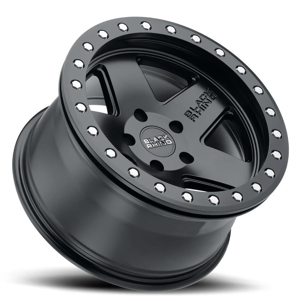 Juego 4 Llantas Black Rhino Crawler Beadlock 17x8.5 5x127 ET-32 – Matte Black