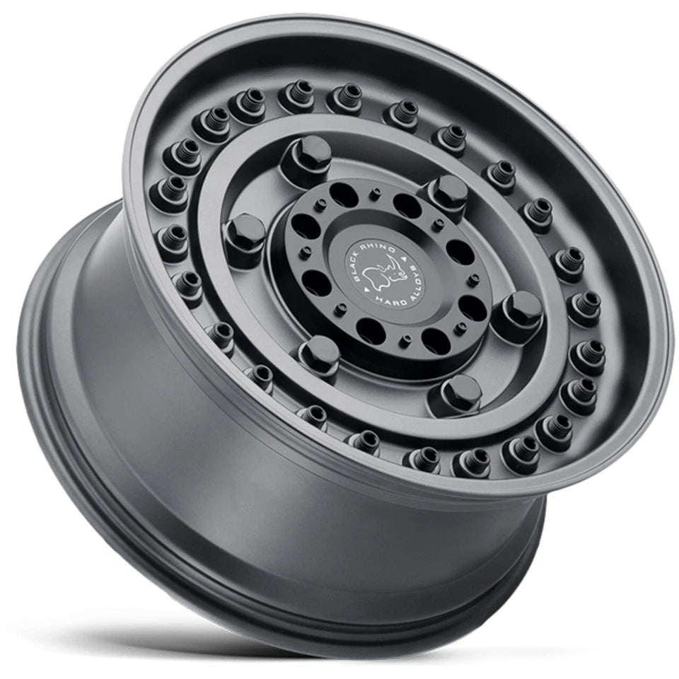 Juego 4 Llantas Black Rhino Armory 17x9.5 | 6x139.7 / 6x135 | ET -18 | Gunblack