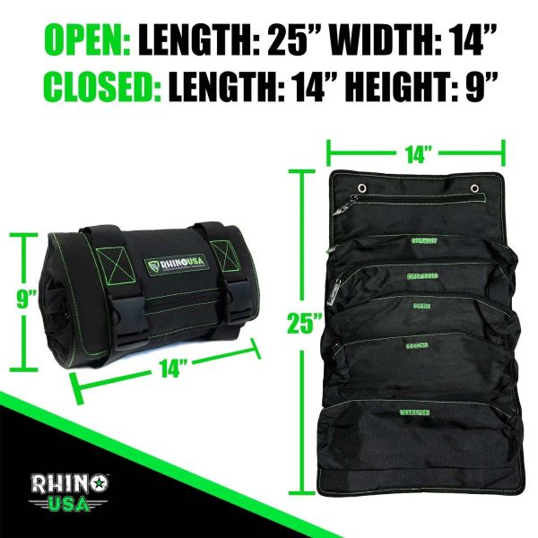 Bolso de Herramientas Enrollable para 4x4/UTV